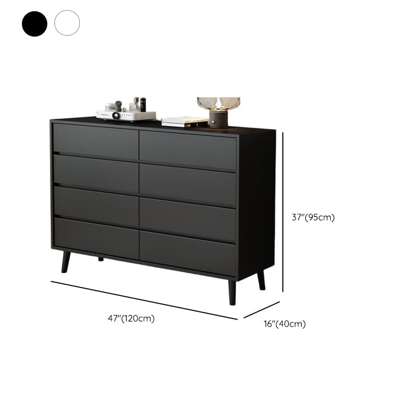 Modern Hardwood Vertical/Horizontal Console Dresser/Semainier/Bachelor Chest with 8 Drawers/5 Drawers/4 Drawers - image 26