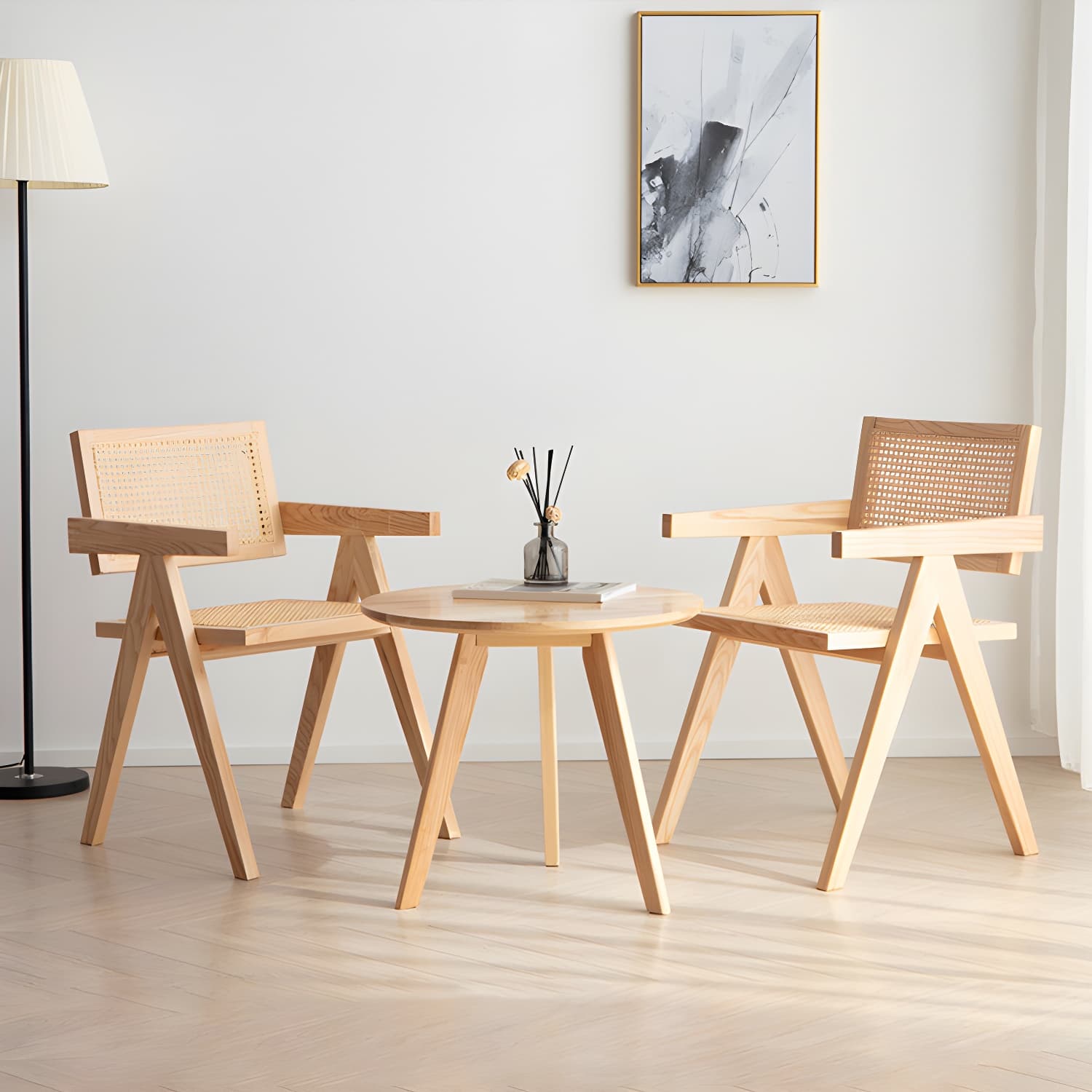 Contemporary Dining Room King Louis Back Solid Wood Dining Chair - image 15