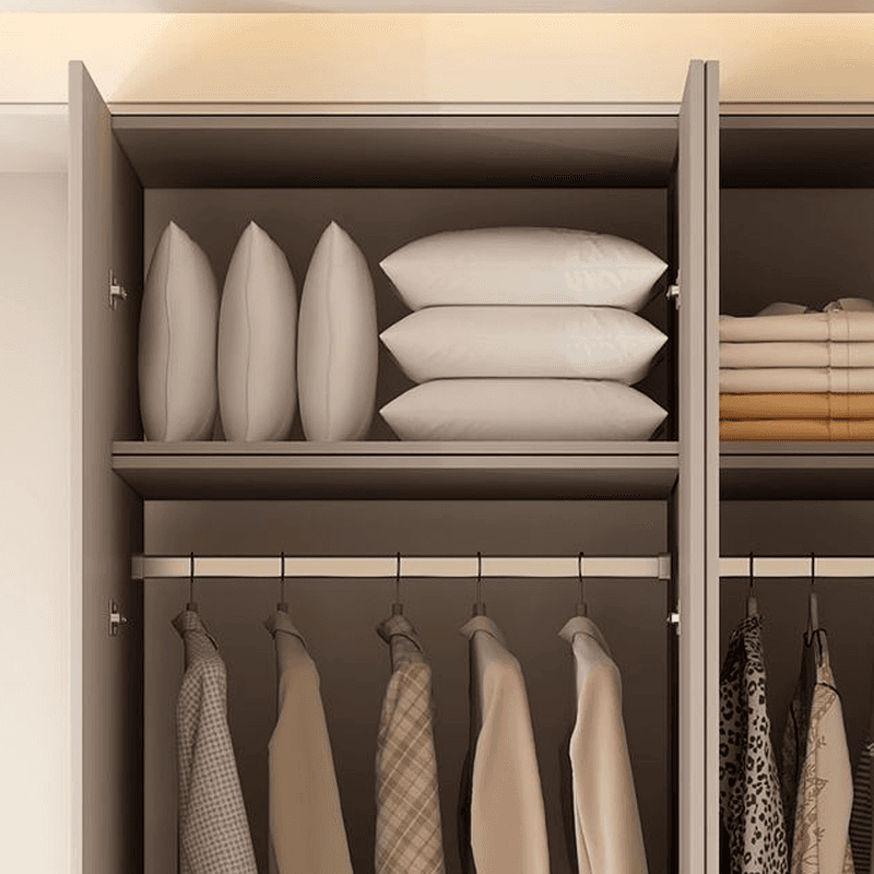 Auburn Self-supporting Cabinet Armoire with 2 Drawers and Gate Doors - image 7