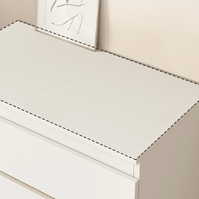 Art Deco White Bleached Wood Vertical/Horizontal Bachelor Chest with Chalk 10 Drawers/8 Drawers/4 Drawers - image 5