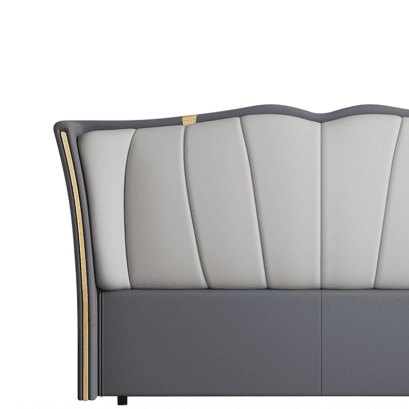 Luxurious Free-standing Standard Full(54"W x 75"L)/Twin(38"W x 75"L) Camelback Panel No Distressing With Legs in Timber - image 15