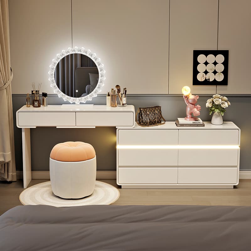 Multi-Purpose Scalable Makeup Vanity with Push-Pull and 2-in-1 Functionality - image 6