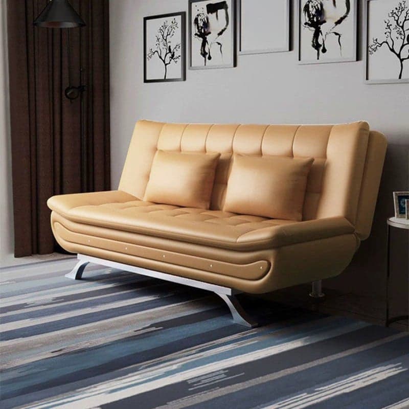 75'' Modern Armless Solid Color Sofa, Foam Filled Upholstery - Partial Assembly - image 11