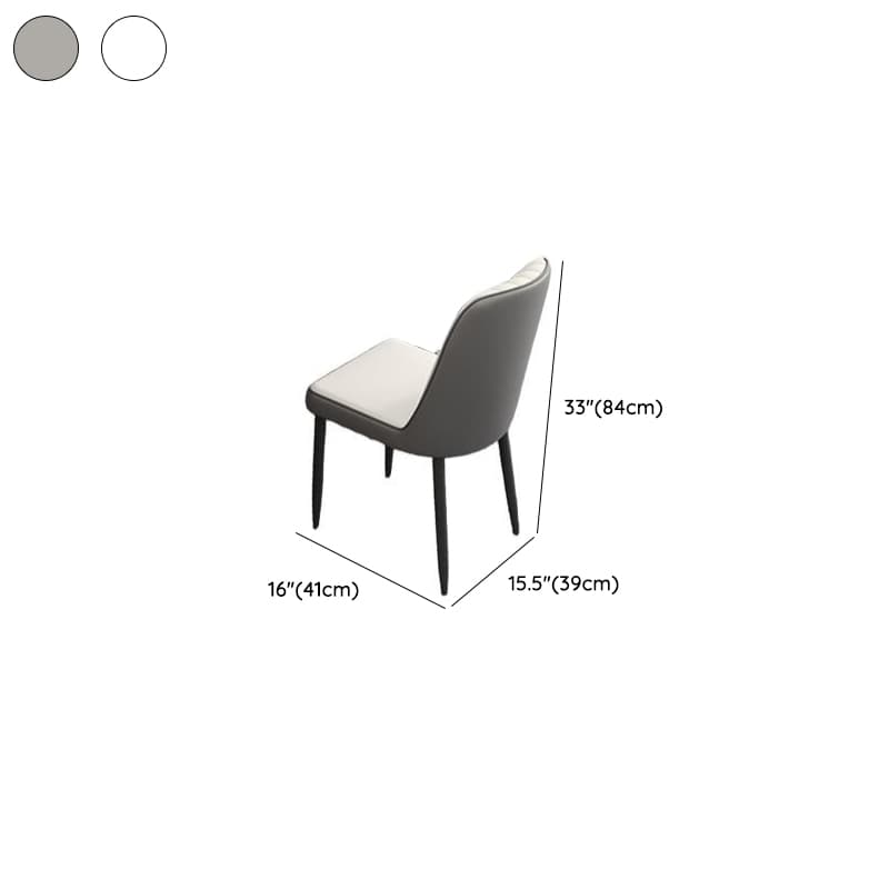 Minimalist Rounded Slate Stone Dining Table Set with 4 Legs and Padded Chair Back, Available in 9-piece/7 Piece Set/5-piece - image 9