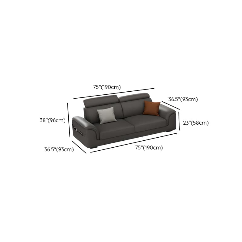L-Shape/Straight Left/Horizontal Sofa Recliner/Sofa Couch with Pine Wood Frame - image 16