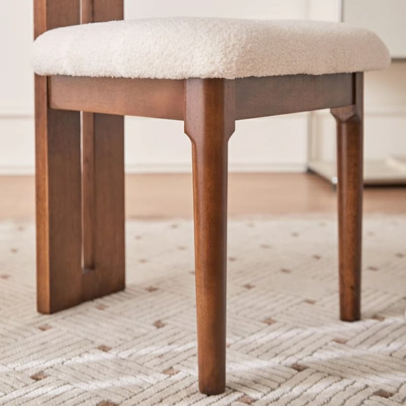 Stable Slat Back Upholstered/Faux Leather/Velour Armless Chair with Wood Legs in a Minimalist Style - image 13