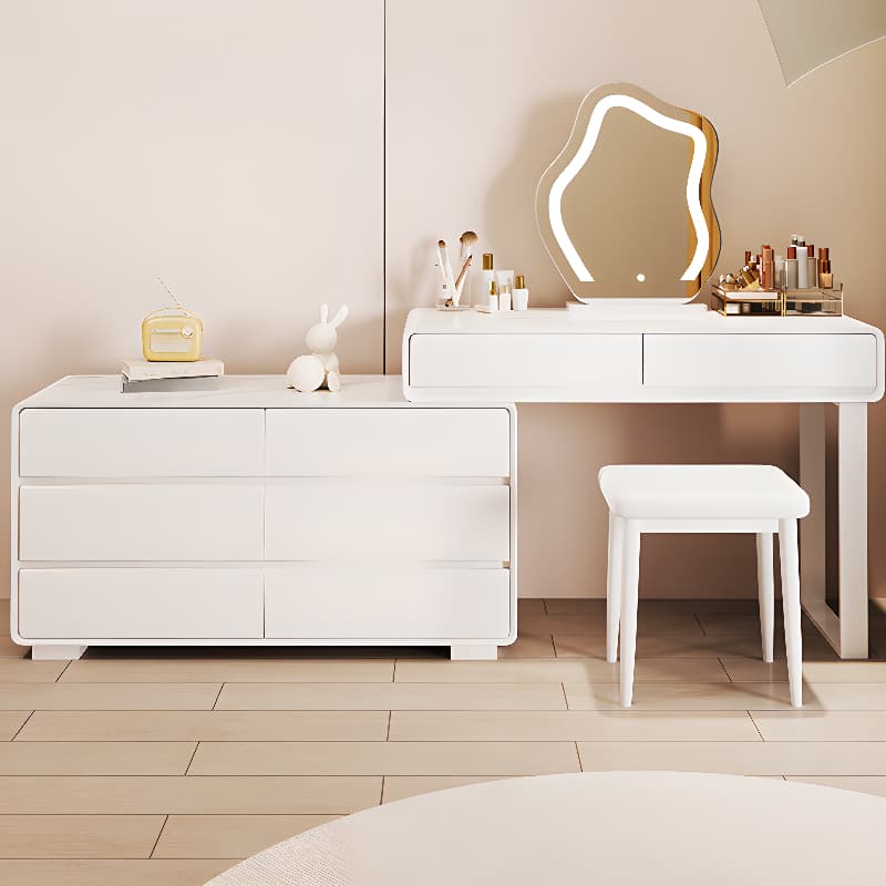 Scalable Push-Pull Vanity Set, Lighting System, Adjustable Touch & Adjustable Brightness, Peony - image 3