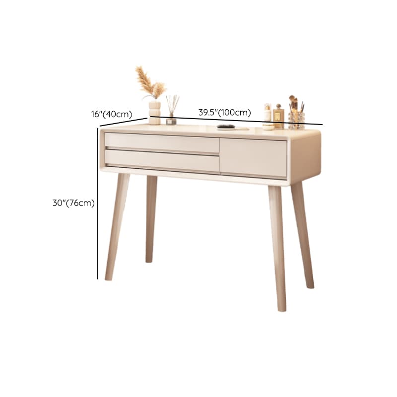 With Desk Antique No floating Push-Pull Makeup Vanity - image 17