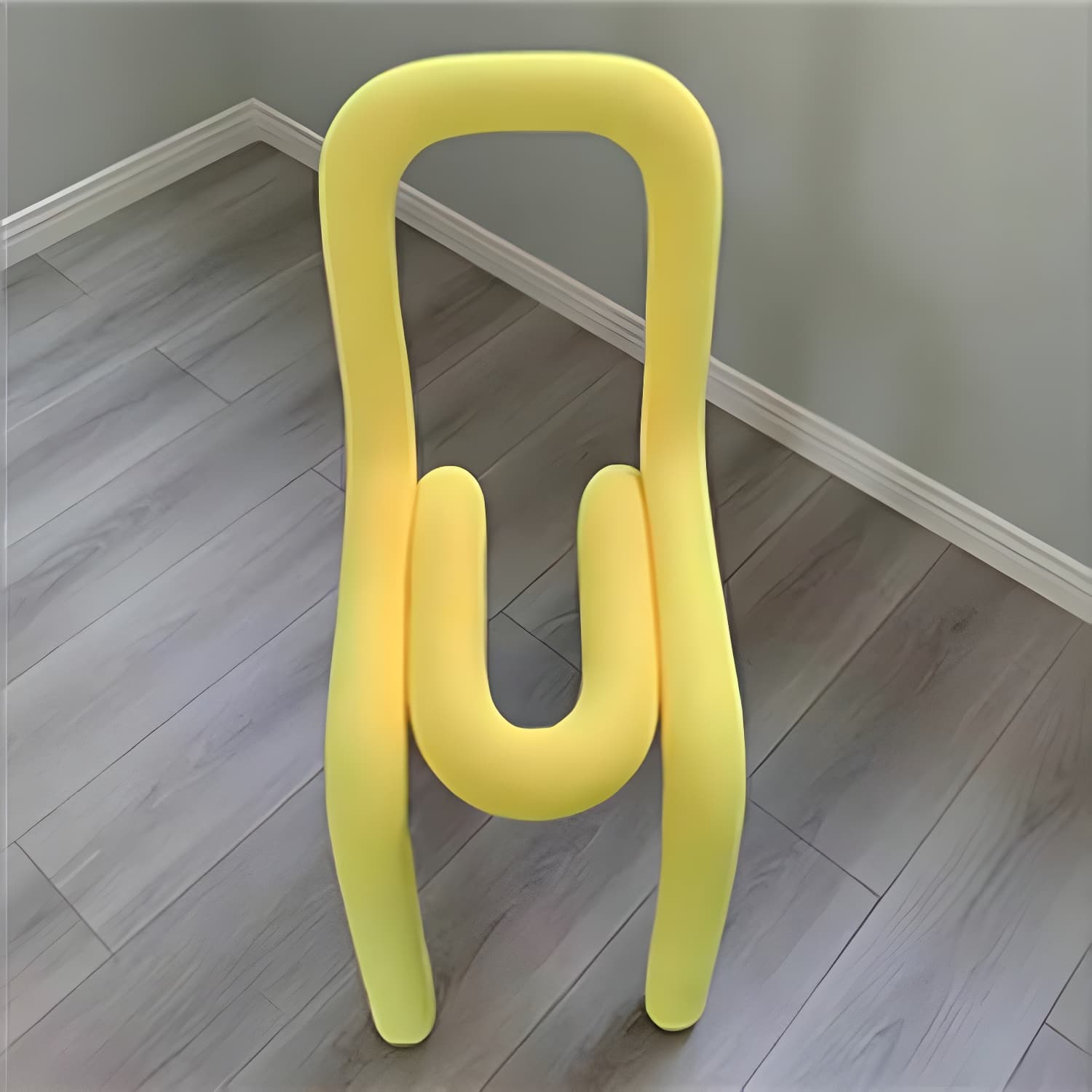 Modern Style Upholstered Side Chair Open Back Dining Side Chair - image 6