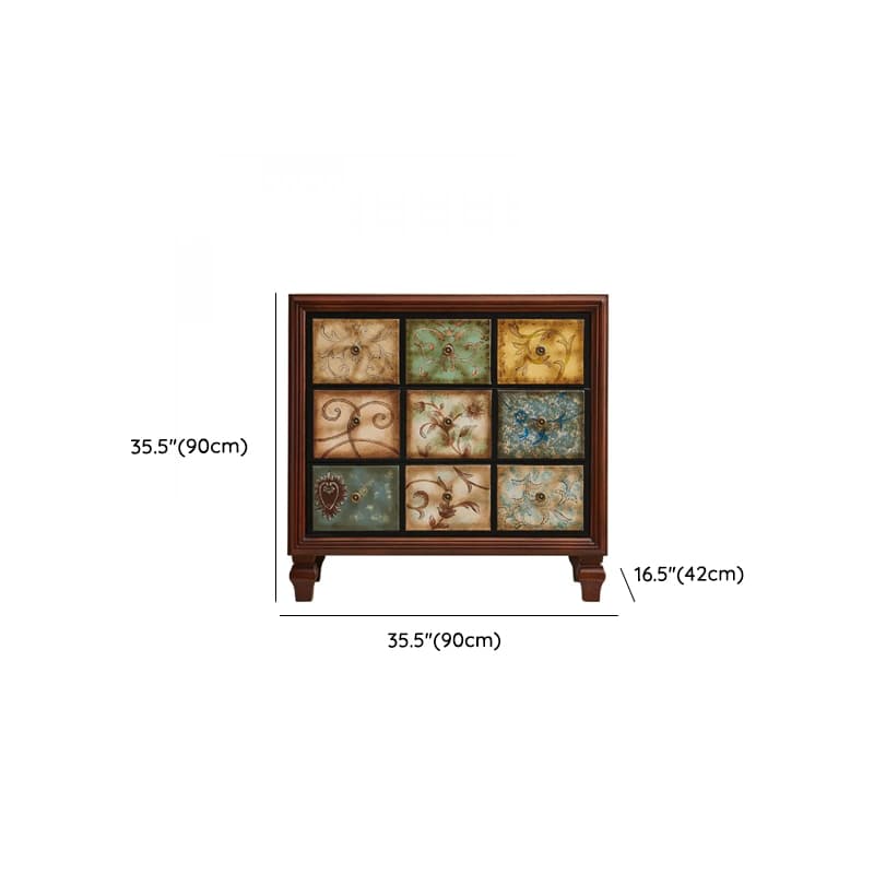 Modern Simple Style Timber Double Dresser/Semainier/Bachelor Chest with 6 Drawers/5 Drawers/3 Drawers Horizontal/Vertical - image 16