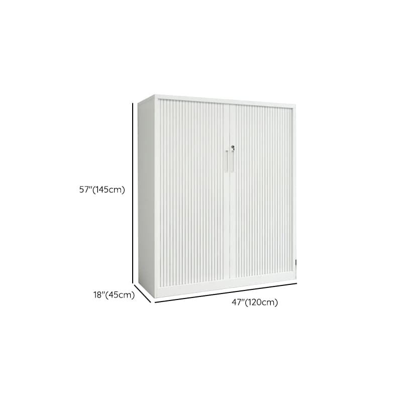 Steel Self-supporting Lockable Accent Cabinet with Sliding Door - image 22