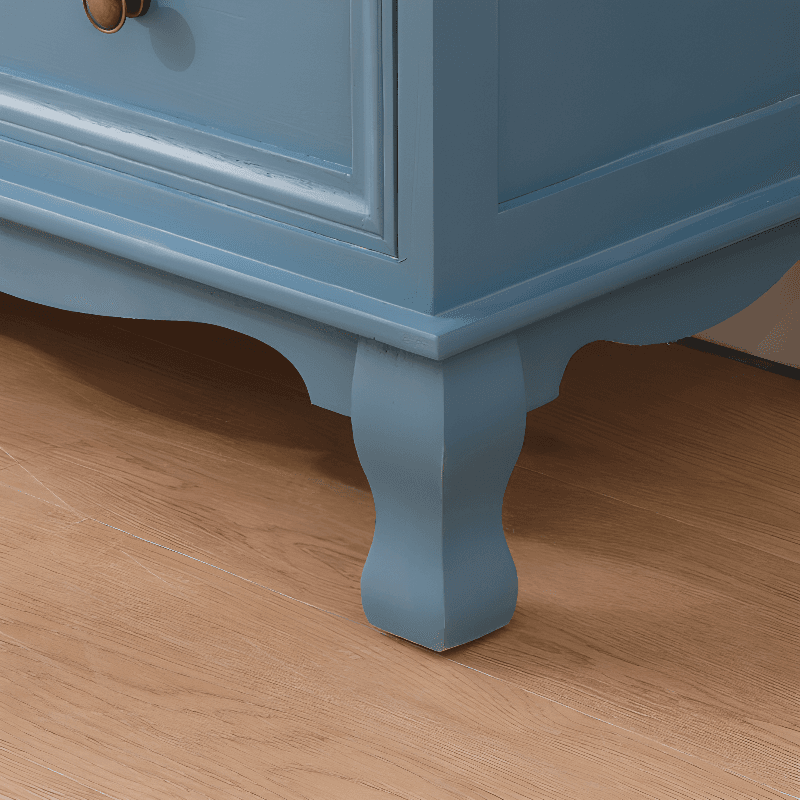 Independent Damp-proof Accent Chest/Accent Cabinet in Wood with Drawers in a Retro Style - image 8