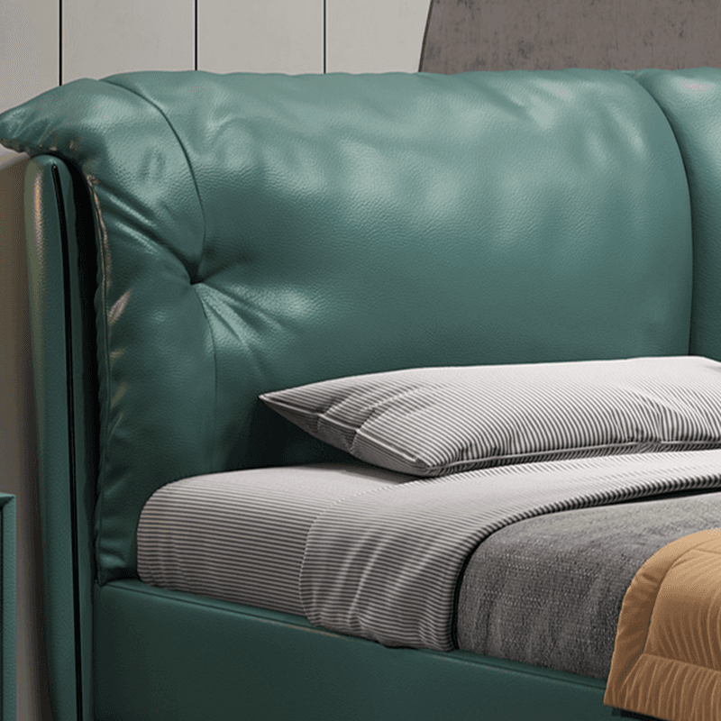 Lime Green Solid Color Timber Storage Bed/Platform Bed for Living Room - image 5