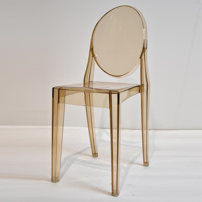 Firm Framed Armless Chair with Olive Green/Rose/Citrus Colored Legs