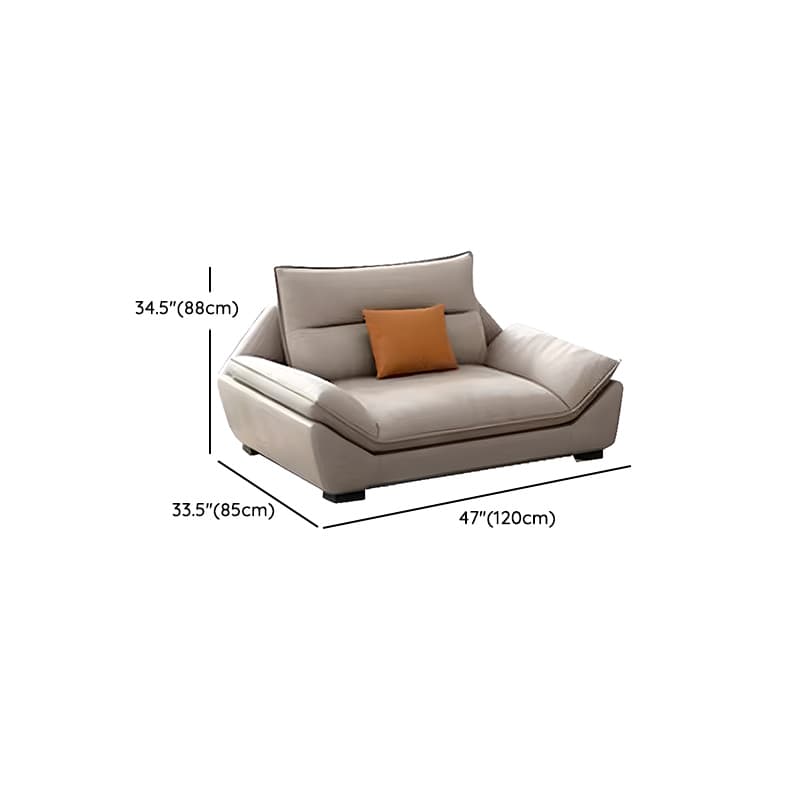Functional L-Shape/Straight Sofa Couch/Sofa Recliner for Parlor with Reversible/Horizontal Orientation and Concealed Support - image 15
