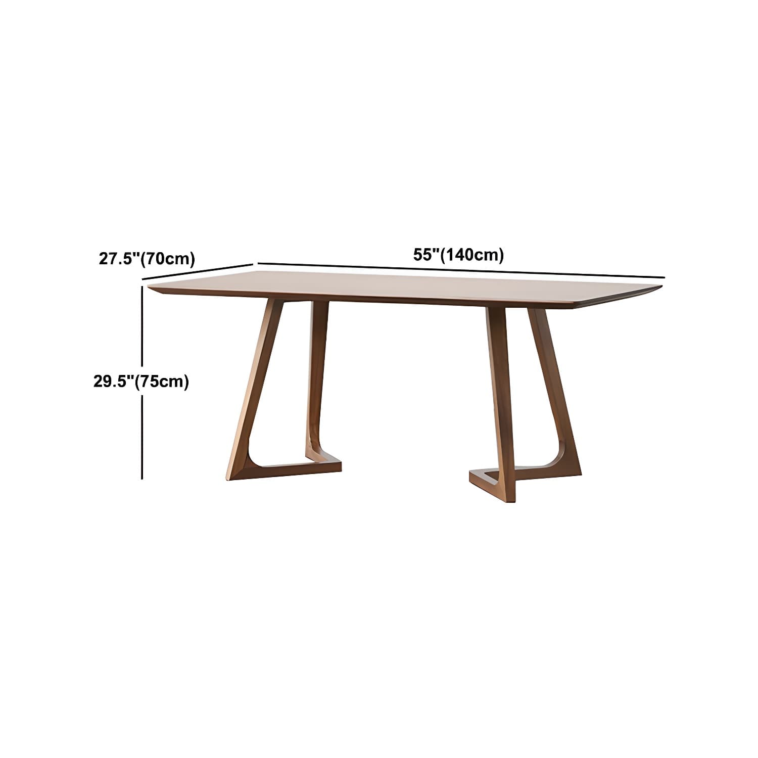 Modern 1/2/4/5 Pieces Dining Set Solid Wood Double Pedestal Dinette Set - image 13