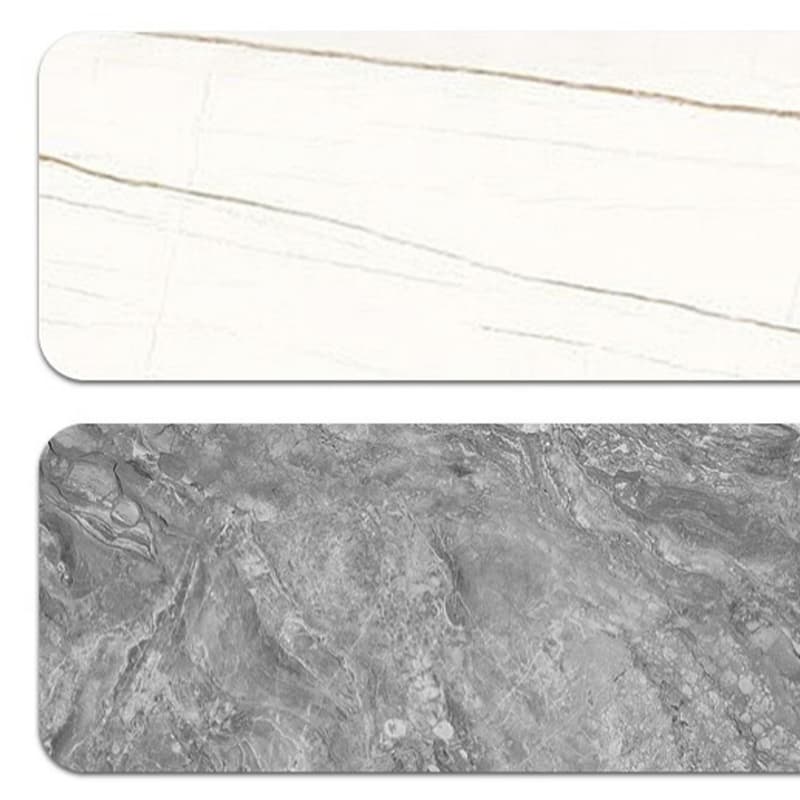 Modern Oblong Stone Coffee Table with Water and Scratch Resistant - image 18