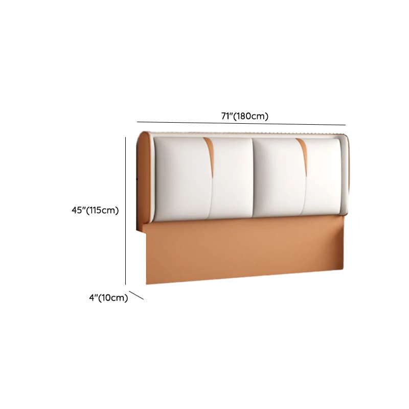 Minimalist Rectangle Timber Panel With Legs & Sponge Cushion for King(76"W x 80"L)/Queen(60"W x 80"L)/Full(54"W x 75"L) Bed, Standard（36-55“） - image 13