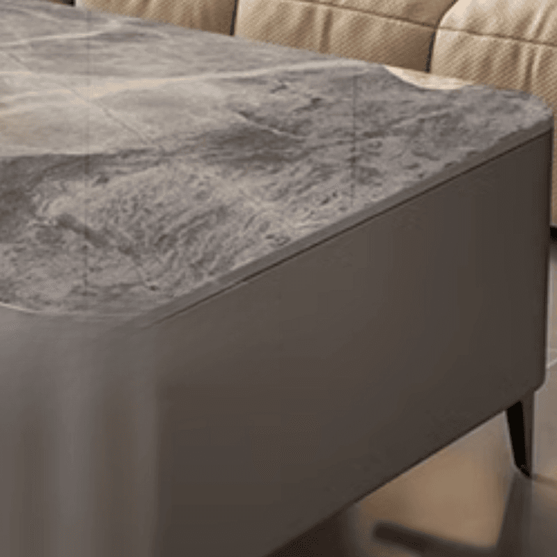 Square Board Game Coffee Table with 2 Drawers for Living Room - image 10