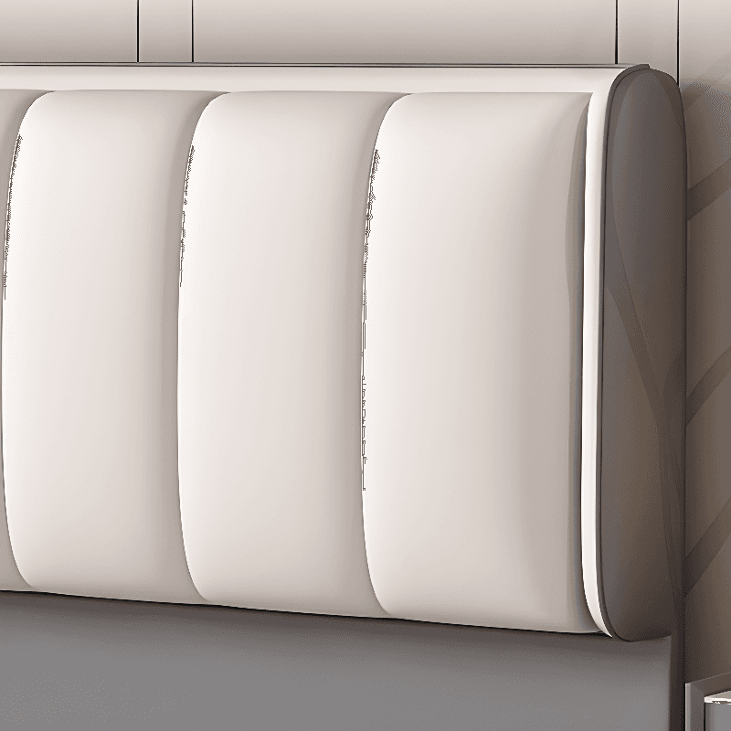 Art Deco Style Panel Headboard in Pine Wood with No Distressing, Rectangle Shape for Twin/King/Queen Bed, Featuring Sponge Upholstery and Standard Height - image 11
