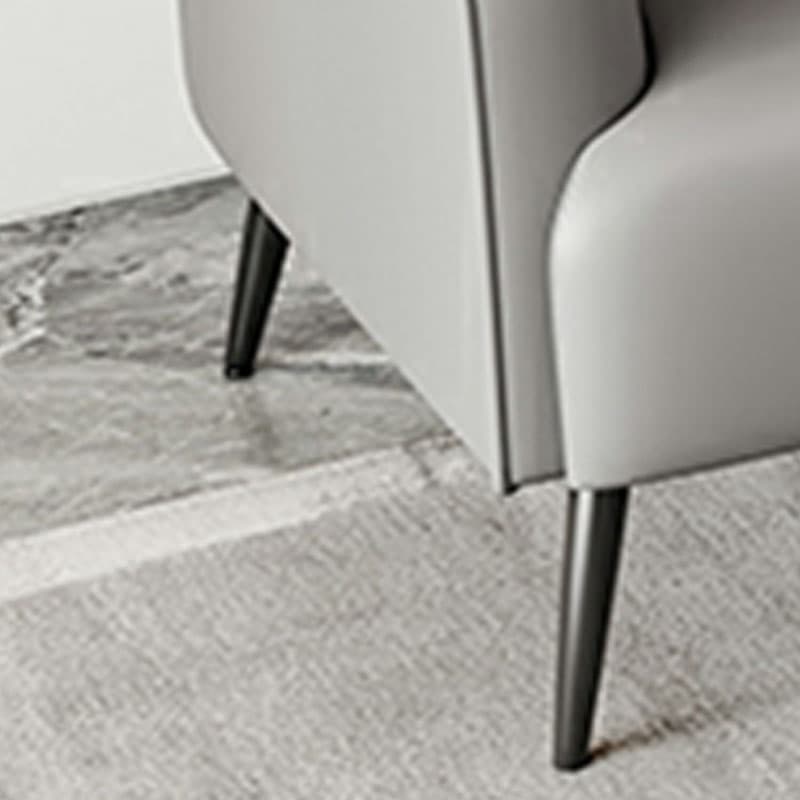 Modern Pine Wood Upholstered Three-Seater Sofa with Foam Seat in Solid Color - image 19