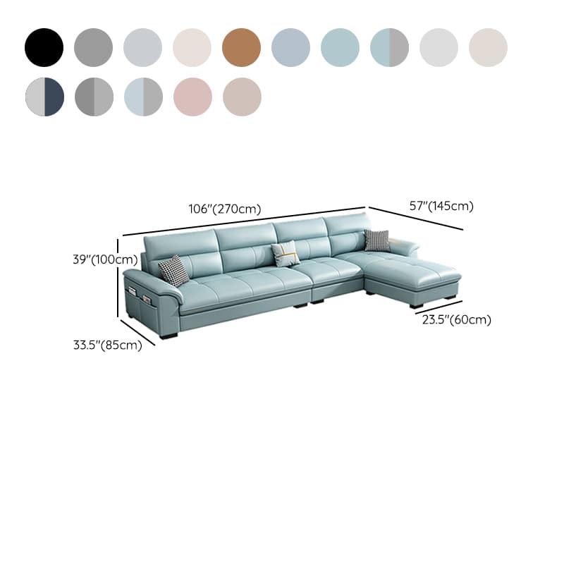 Luxury Tech Cloth Sectional Sofa with Modern Design in Various Sizes and Colors - image 24