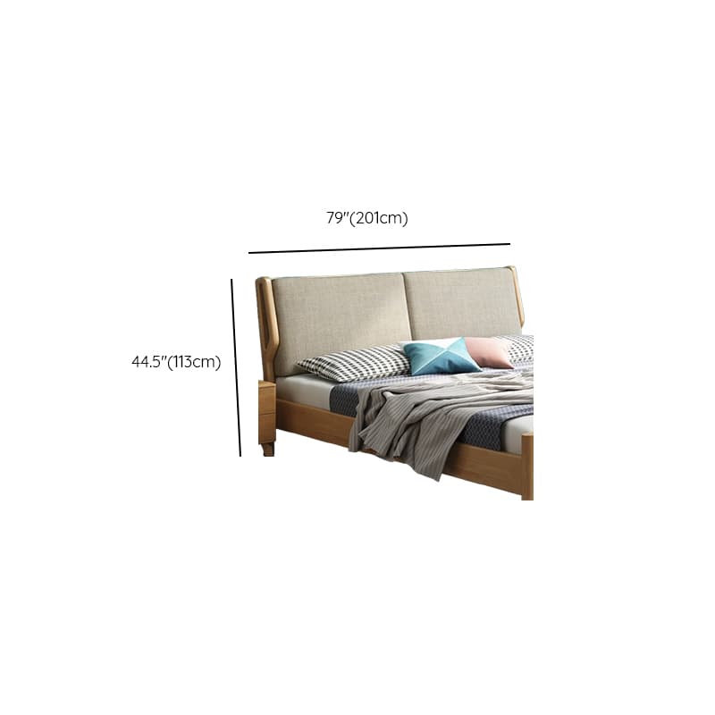 Minimalist Free-standing Standard Twin XL(38"W x 80"L)/King(76"W x 80"L)/Queen(60"W x 80"L) Panel No Distressing With Legs in Wood and Sponge - image 10