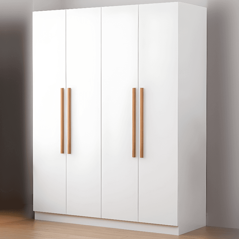 Modern Timber Detached Wardrobe with Soft Close Drawer, Soft Close Door, Interior Shelves & Clothing Rod - image 17
