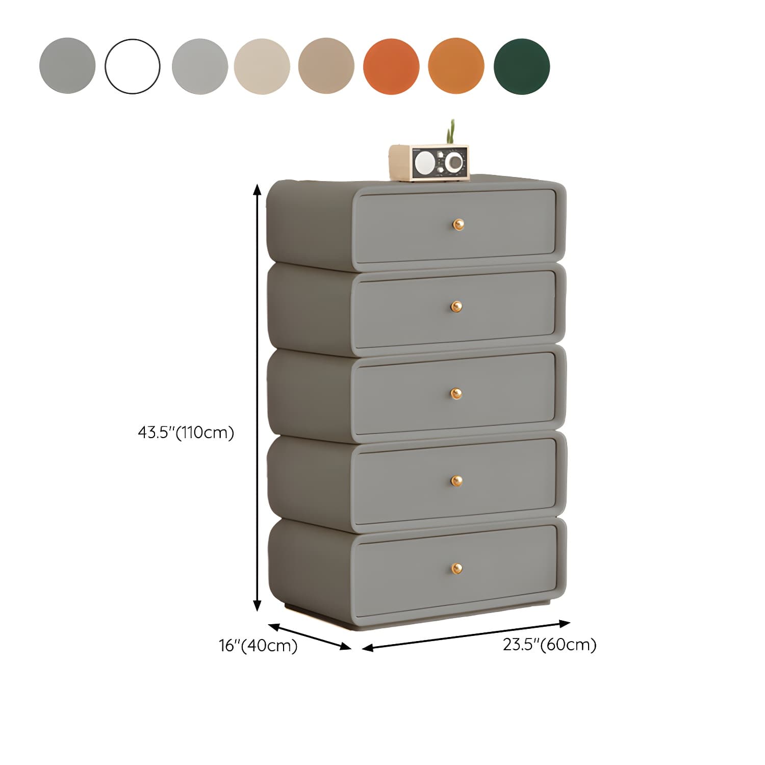 Modern Light Wood Dressers with Solid Wood Construction and Soft-Close Drawers - image 19