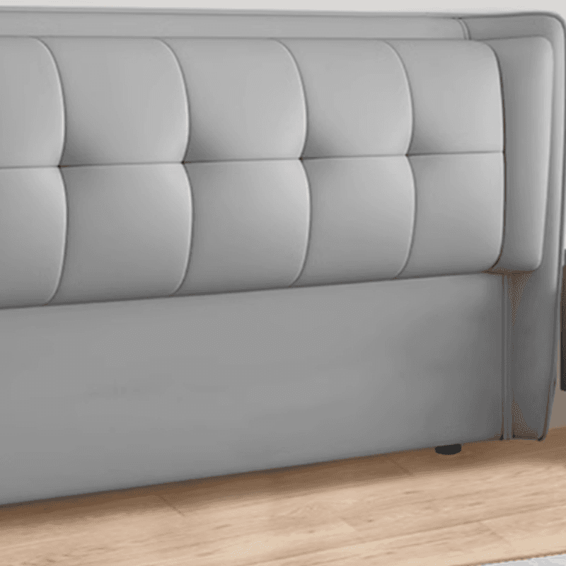 Standard（36-55“） Free-standing Standard Rectangular Full(54"W x 75"L) Stitch-tufted Wingback Headboard with Timber Frame and Sponge Filing - image 13