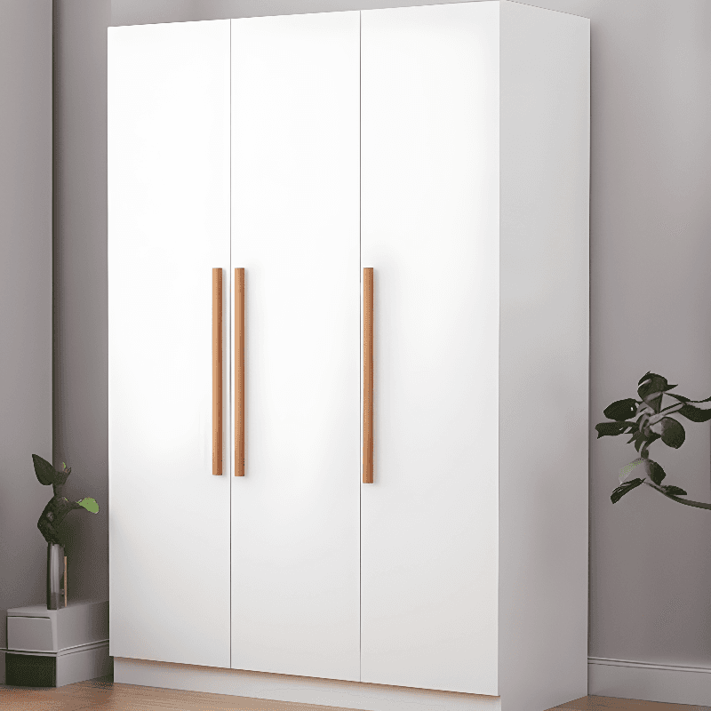 Modern Timber Detached Wardrobe with Soft Close Drawer, Soft Close Door, Interior Shelves & Clothing Rod - image 22
