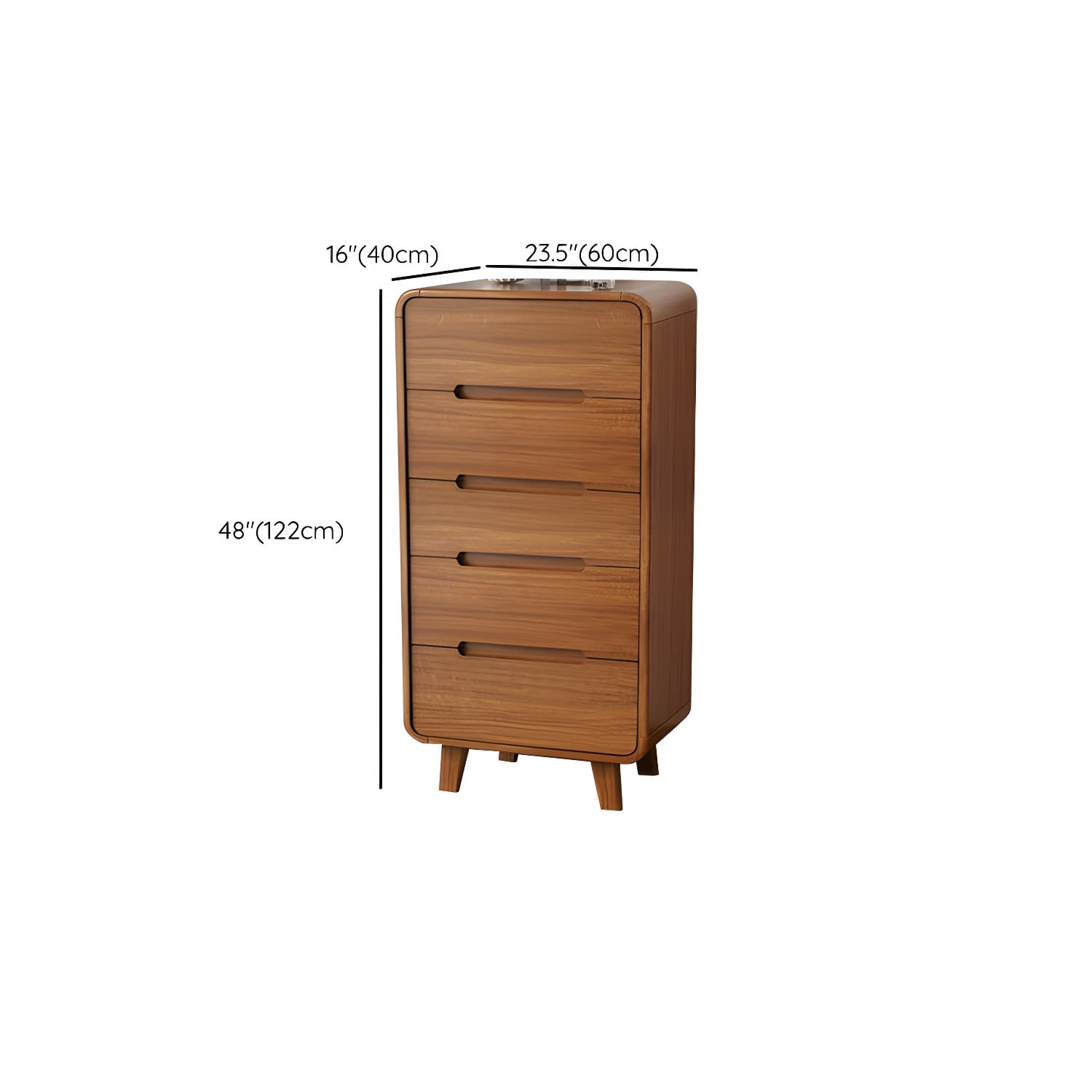Traditional Wood Dressers with Drawers and Soft Close Glides - image 15