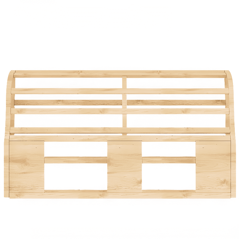 Modish Free-standing Standard Twin XL(38"W x 80"L)/King(76"W x 80"L)/Queen(60"W x 80"L) Panel No Distressing With Legs in Wood and Sponge - image 10