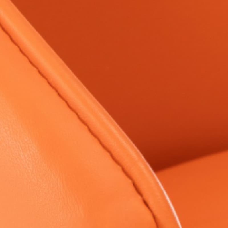 Faux Leather Upholstered Side Chair with Metal Legs for Kitchen & Dining - image 16