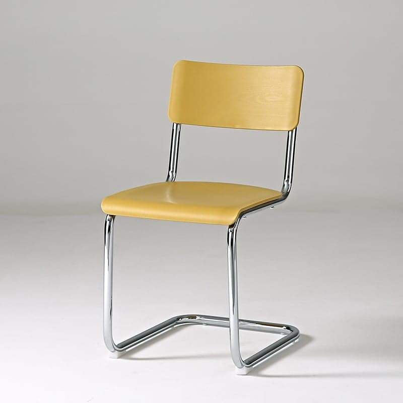 Modern Simple Style Ventilated Back Armless Chair with Metallic Alloy Legs - image 9