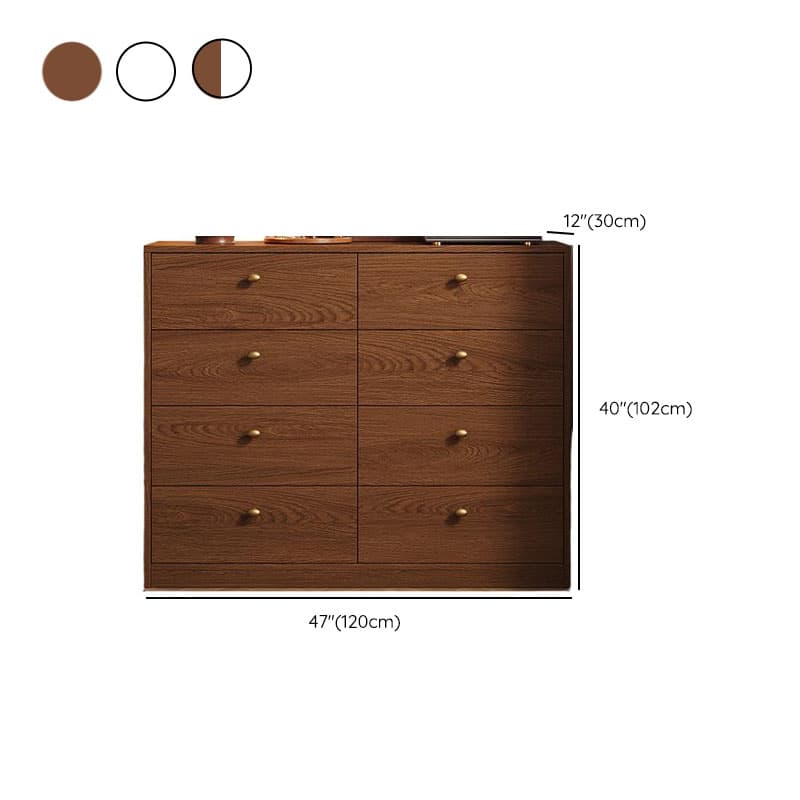 Simple Reclaimed Wood Double Dresser/Bachelor Chest with 8/6/4 Drawers in Horizontal/Vertical Orientation - image 18