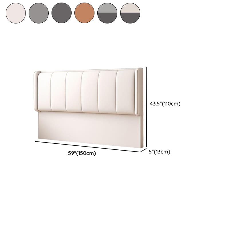 Simplistic Wingback Headboard in Pine Wood with No Distressing, Rectangular Shape for King/Queen/Full Bed, Featuring Sponge Upholstery and Standard Height - image 12