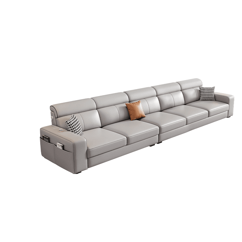 L-Shape/Straight Sofa/Sofa Chaise with USB Port, Left/Horizontal Orientation - image 9