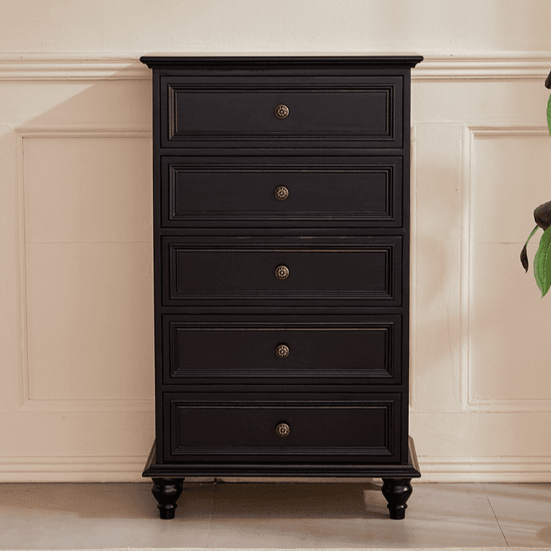 Casual Raw Wood Console Dresser/Semainier with 5/7/9 Drawers in Horizontal/Vertical Orientation - image 6