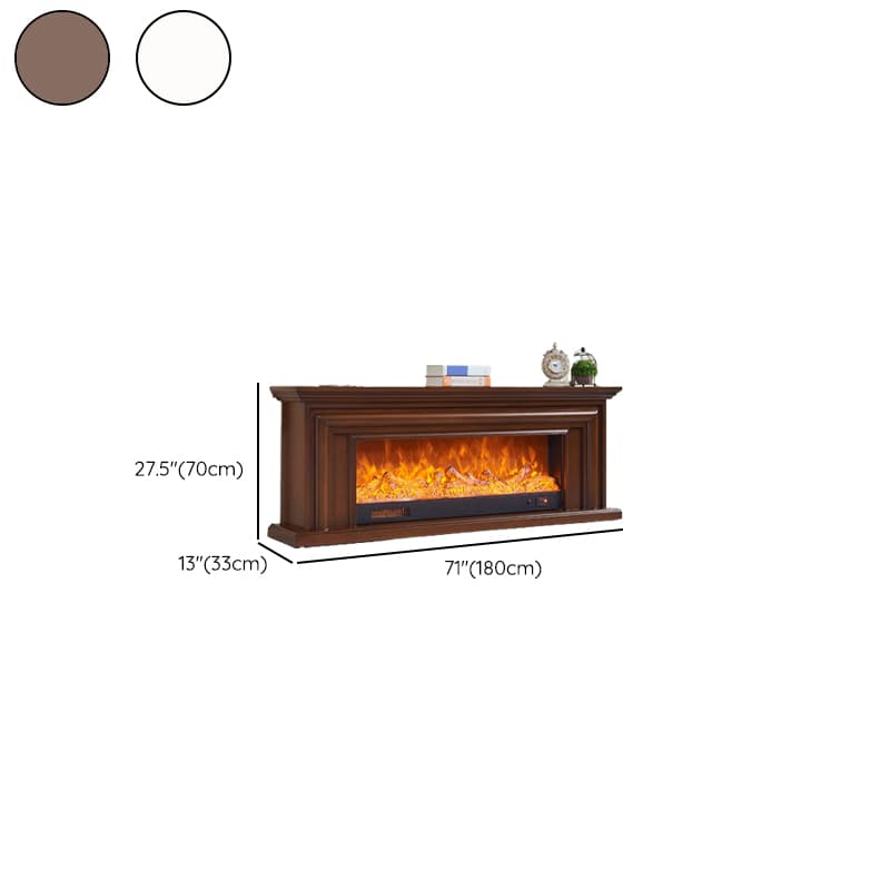 Sitting Room Use Rectangular TV Stand with Light, TV Stand Fireplace - image 10