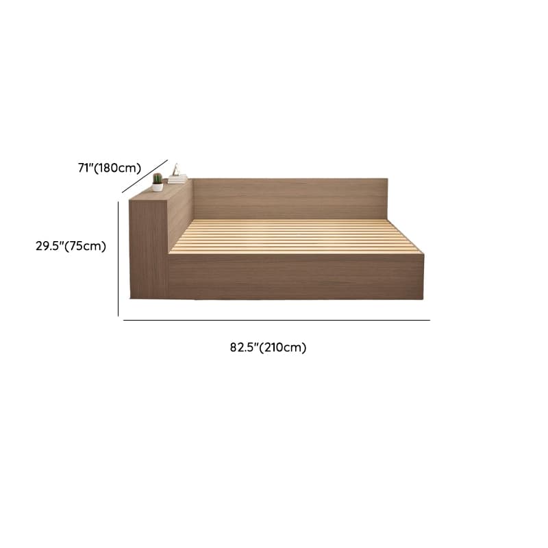 Natural Color Solid Color Tatami Bed for Bedroom - image 11