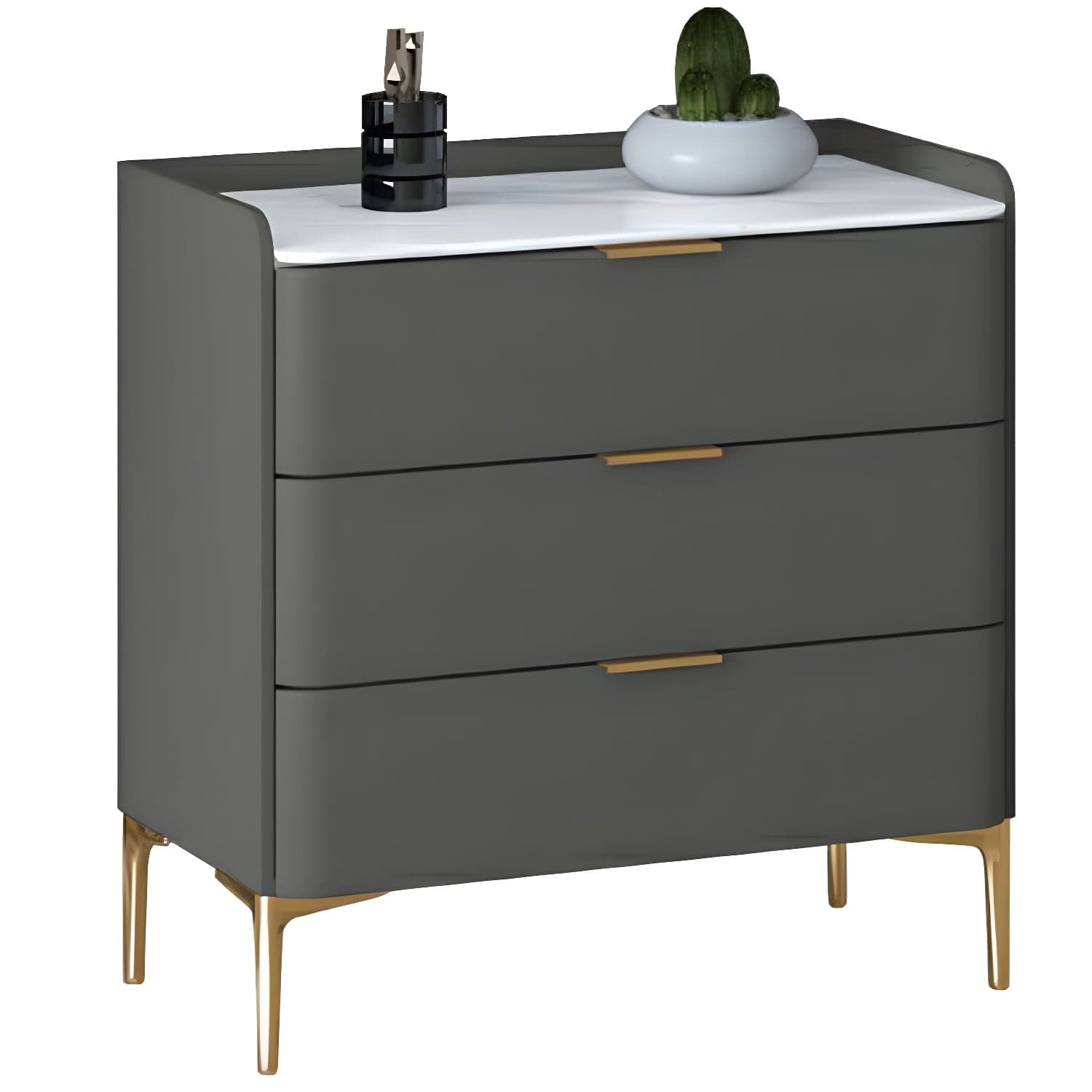 Modern Pine Wood Dresser with Drawers and Soft Close Glides in Narrow Design - image 5