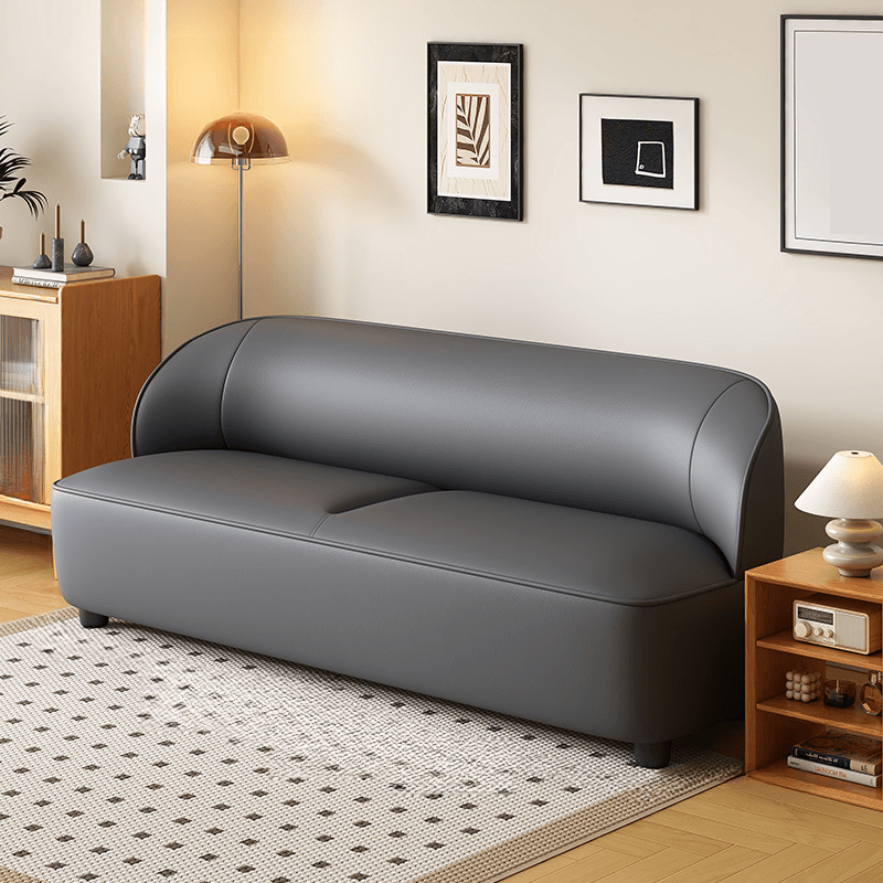 Modish Solid Color Scratch-durable Standard Sofa in Rose/Light Green/Tangerine Color for 2/4 Person/for 3 - image 7