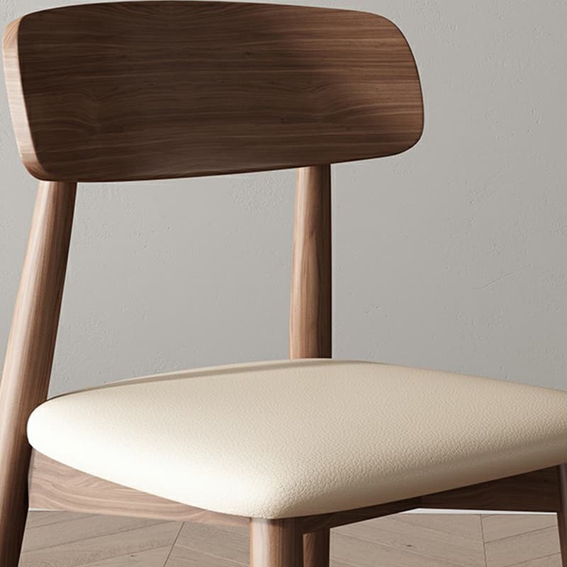 For Restaurant Light-Toned Wood Framed Armless Chair - image 17