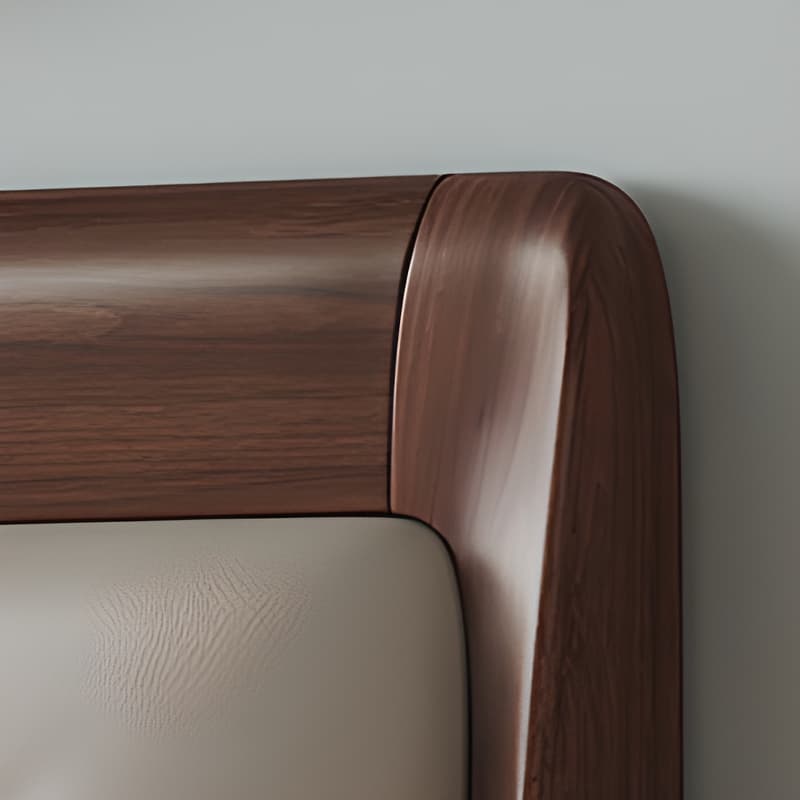 Standard（36-55“） Free-standing Standard Rectangle Wood Panel with Sponge Cushion for Full(54"W x 75"L) Bed, No Distressing - image 7
