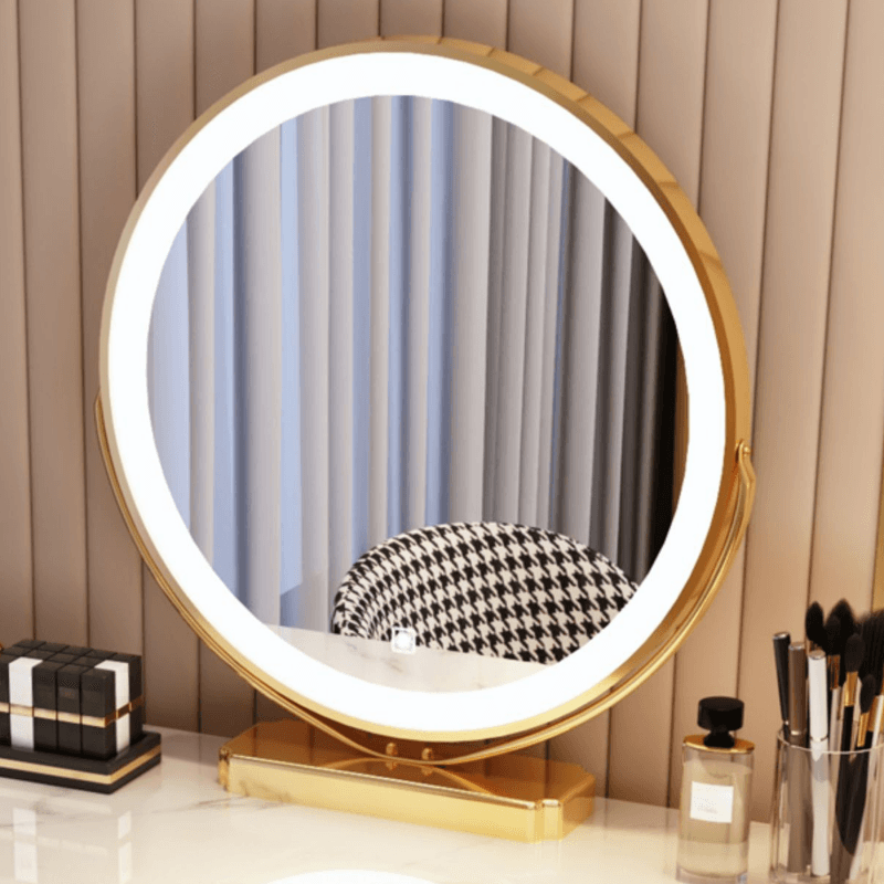 Multi-Purpose Scalable Vanity Set with Push-Pull Drawers, Adjustable Touch & Adjustable Brightness Lighting System, Dividers Included - image 9