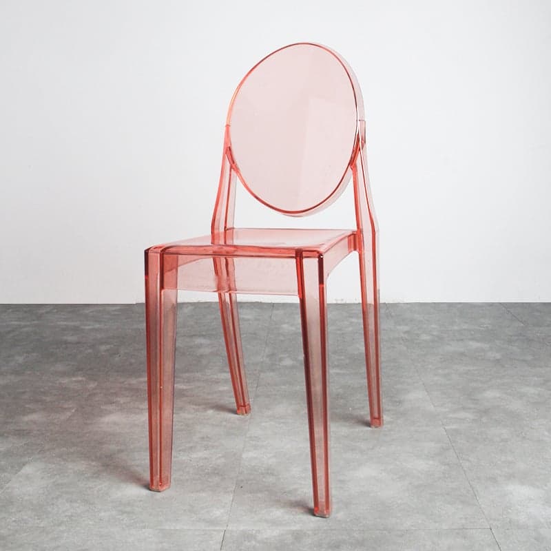 Firm Framed Armless Chair with Olive Green/Rose/Citrus Colored Legs - image 9