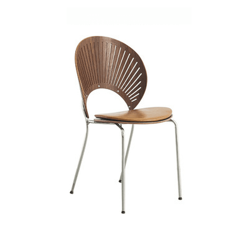Dining Room Sturdy Side Chair with Outlined Frame and Foot Pads - image 29
