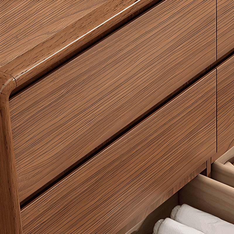 3 Tiers/5 Tiers/4 Tiers Cube Console Dresser/Lingerie Chest/Bachelor Chest in Solid+Engineered Wood with Drawers in a Contemporary Style - image 7