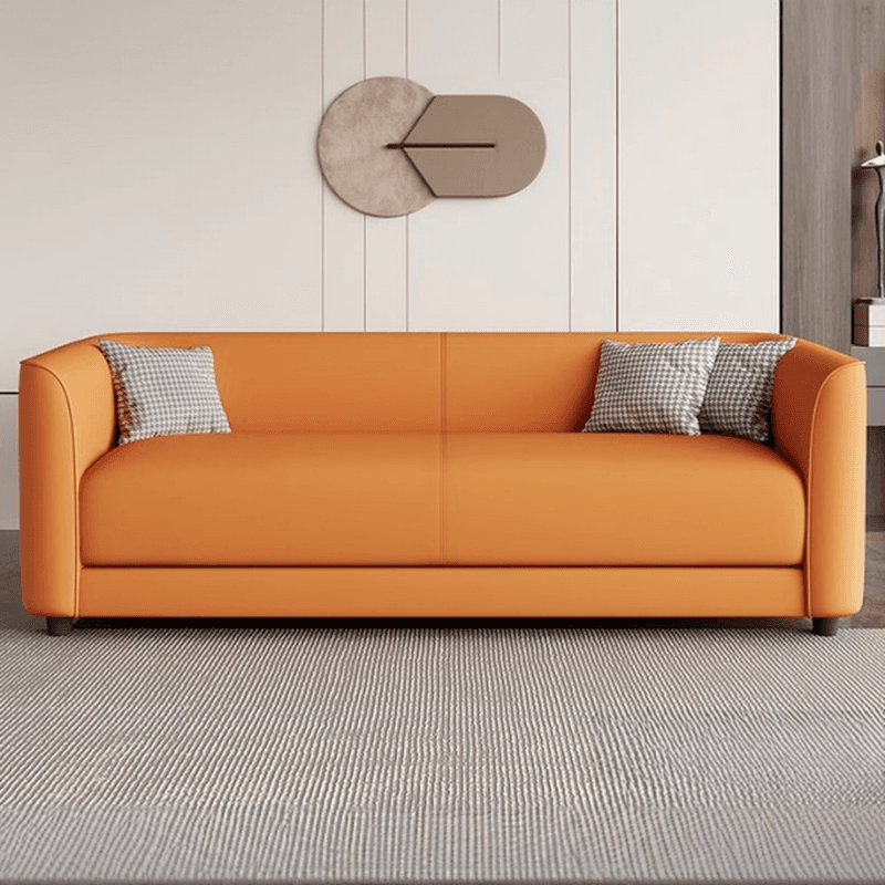 Tear Resistant Sofa Couch/Loveseat in Pu with Grey/Olive Green/Coffee Upholstery - image 7